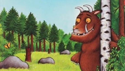 naar de #thuisopdracht - De Gruffalo 